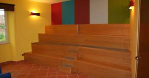 Tribuna per aula-su misura-legno design esclusivo
